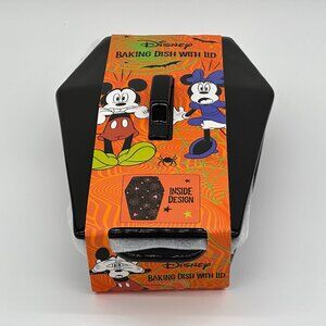 Disney Mickey & Minnie Baking Dish With Lid | Black